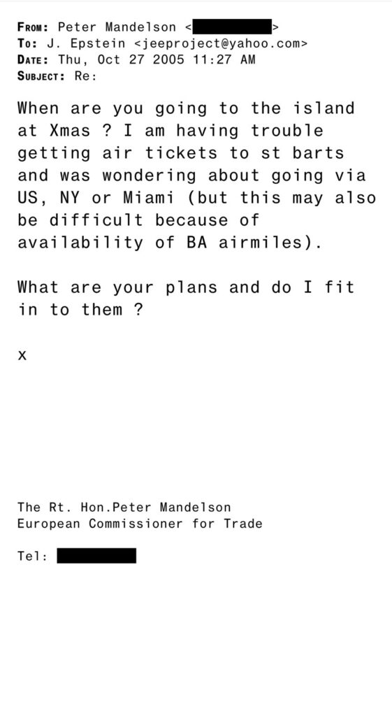 Le Royaume-uni limoge son ambassadeur à Washington 5 Peter Mandelson Epstein 6 e1757589414319