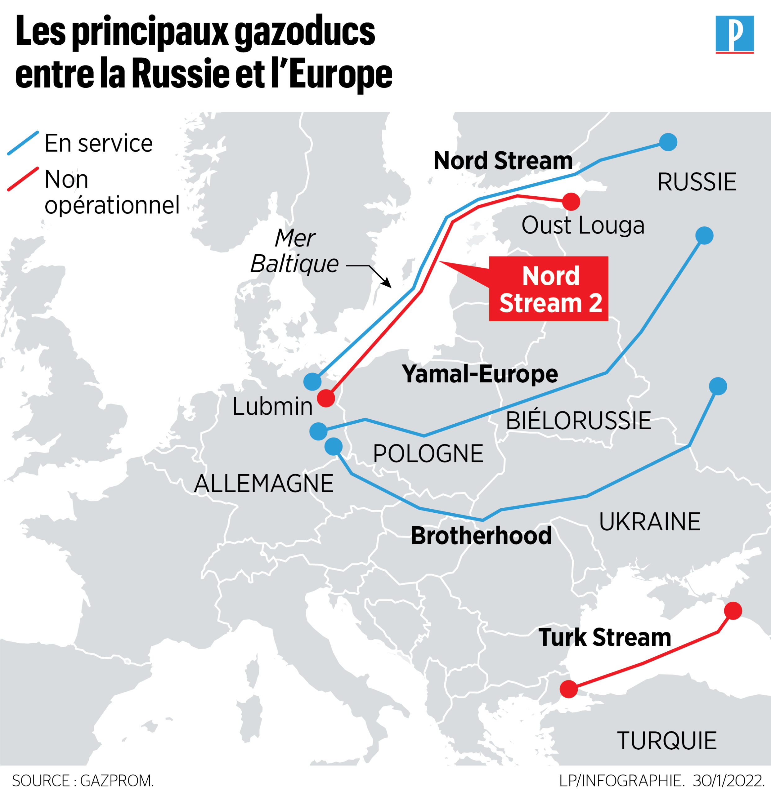 Crise en Ukraine : Le gouvernement allemand stoppe le gazoduc controversé  russe «Nord Stream 2» – Le1
