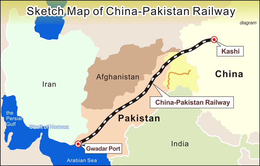 L'escarmouche contre le Pakistan est-elle le premier acte d’un encerclement global de la Chine ? 2 China – Pakistan Economic Corridor
