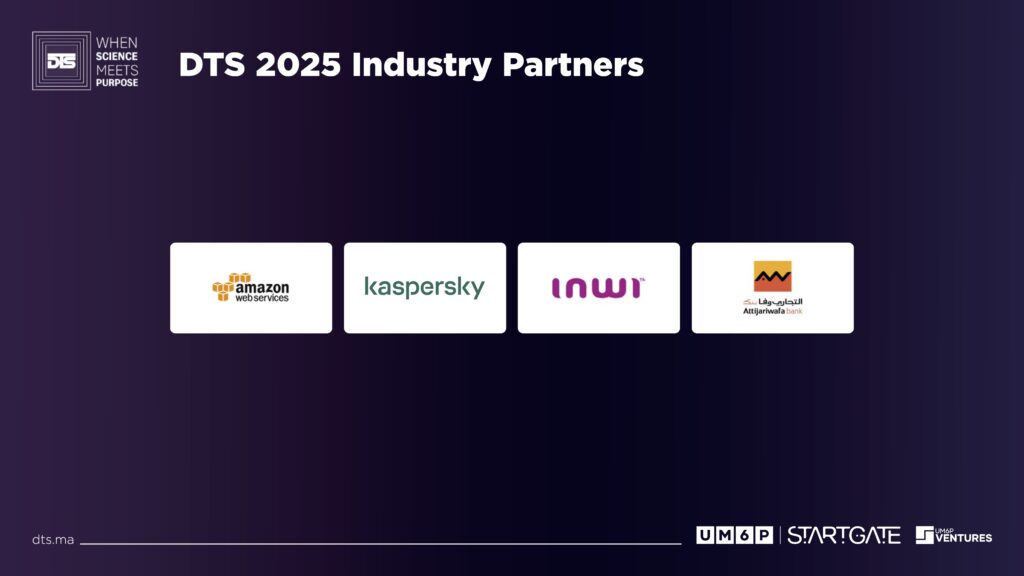 DeepTech Summit 2025 : l’UM6P fait converger IA, industrie et innovation scientifique au cœur de l’Afrique 2 Recap intervenants DTS Sponsors