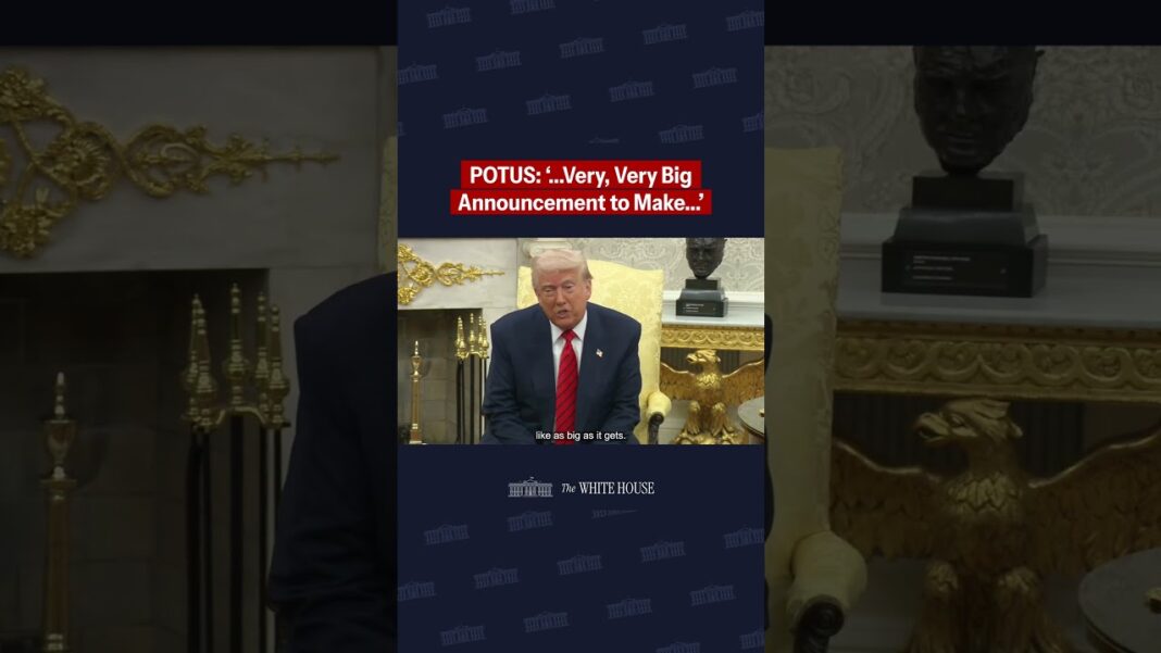 Trump promet une « très, très grande annonce » avant son voyage au Moyen-Orient