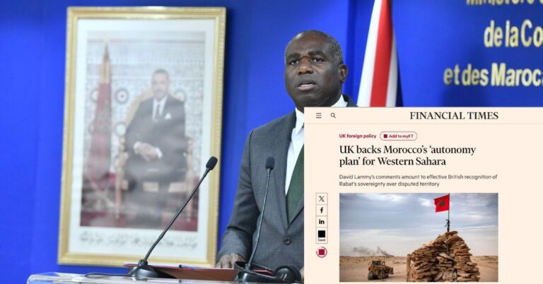 Sahara : Le Financial Times consacre un article à l’alignement stratégique du Royaume-Uni sur la position du Maroc