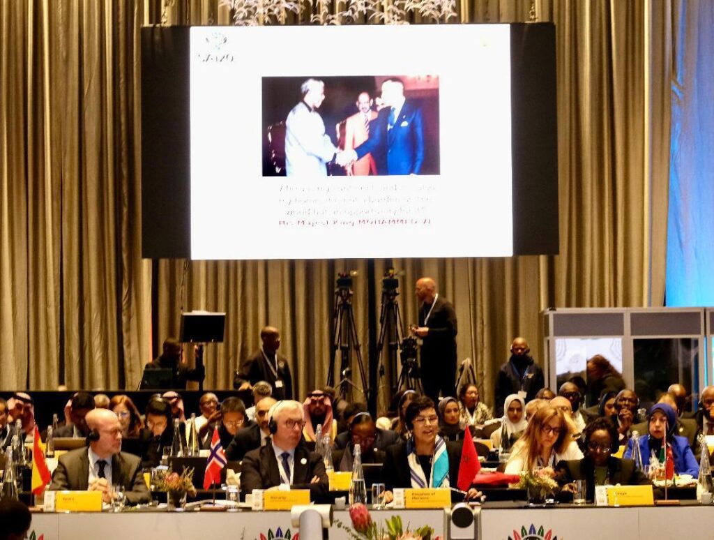 Sous le regard de Zineb El Adaoui, la carte entière du Maroc s’impose à Johannesburg 2 Zineb El Adaoui Afrique du Sud 1