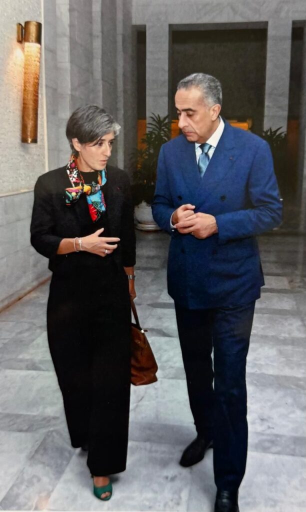 Abdellatif Hammouchi Celine Berthon 2