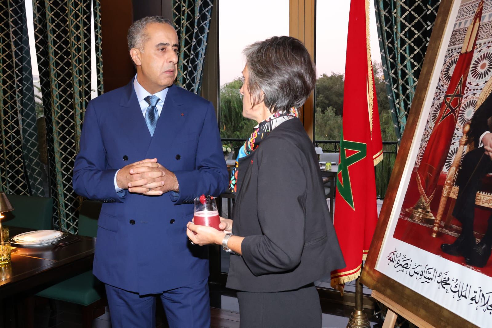 Abdellatif Hammouchi reçoit à Rabat Céline Berthon, Directrice générale de la DGSI française