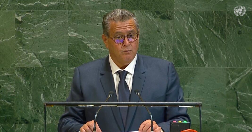 Allocution intégrale de Aziz Akhannouch à la 80ᵉ session de l’Assemblée générale des Nations Unies