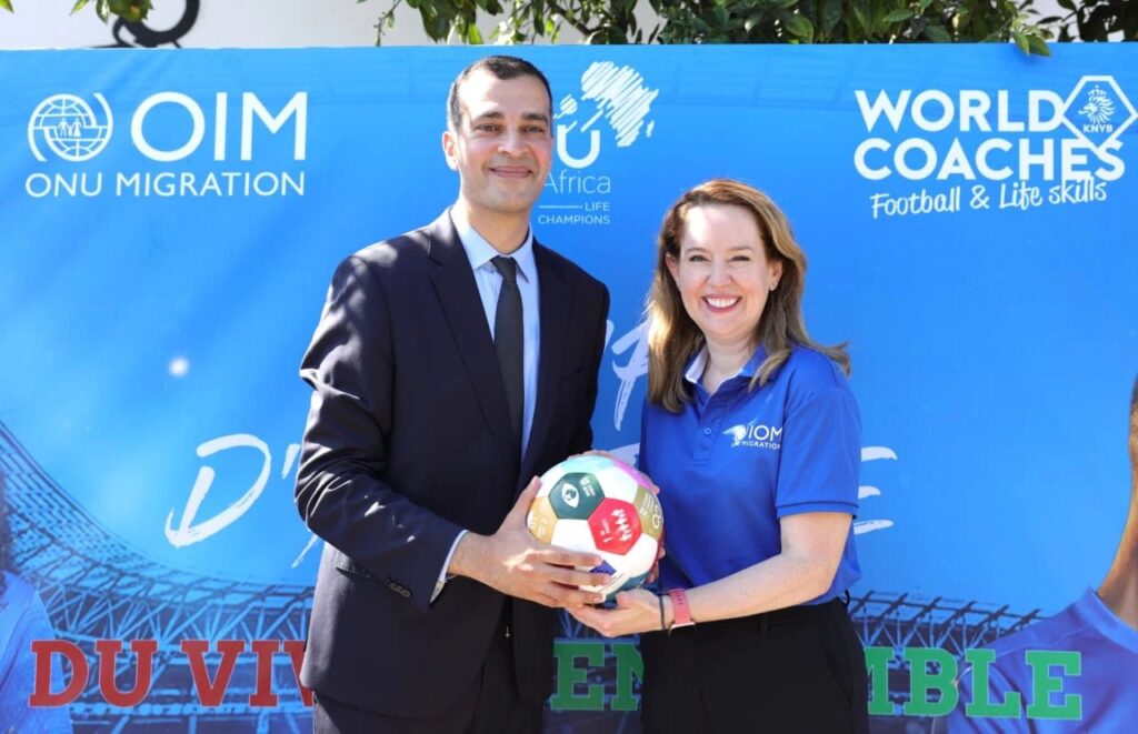 Amy Pope à Casablanca : « Le Maroc prouve que la diversité est une force et le sport son langage universel » 4 Amy Pope 1
