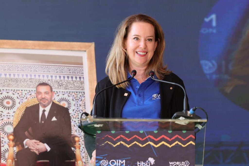 Amy Pope à Casablanca : « Le Maroc prouve que la diversité est une force et le sport son langage universel » 1 Amy Pope 2