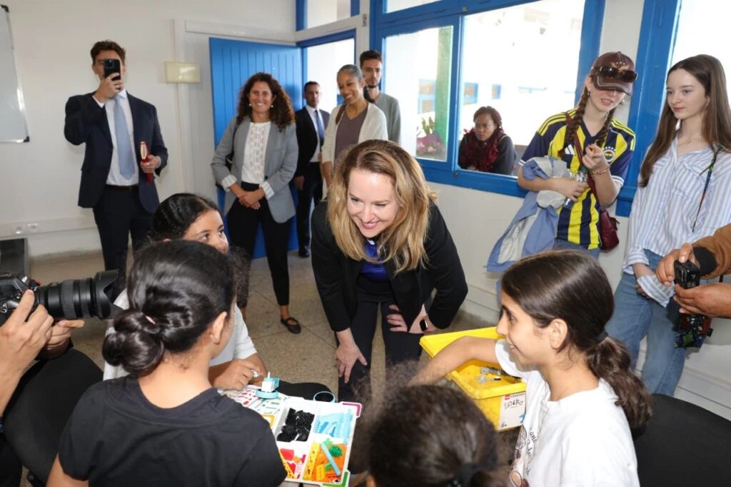 Amy Pope à Casablanca : « Le Maroc prouve que la diversité est une force et le sport son langage universel » 2 Amy Pope 3