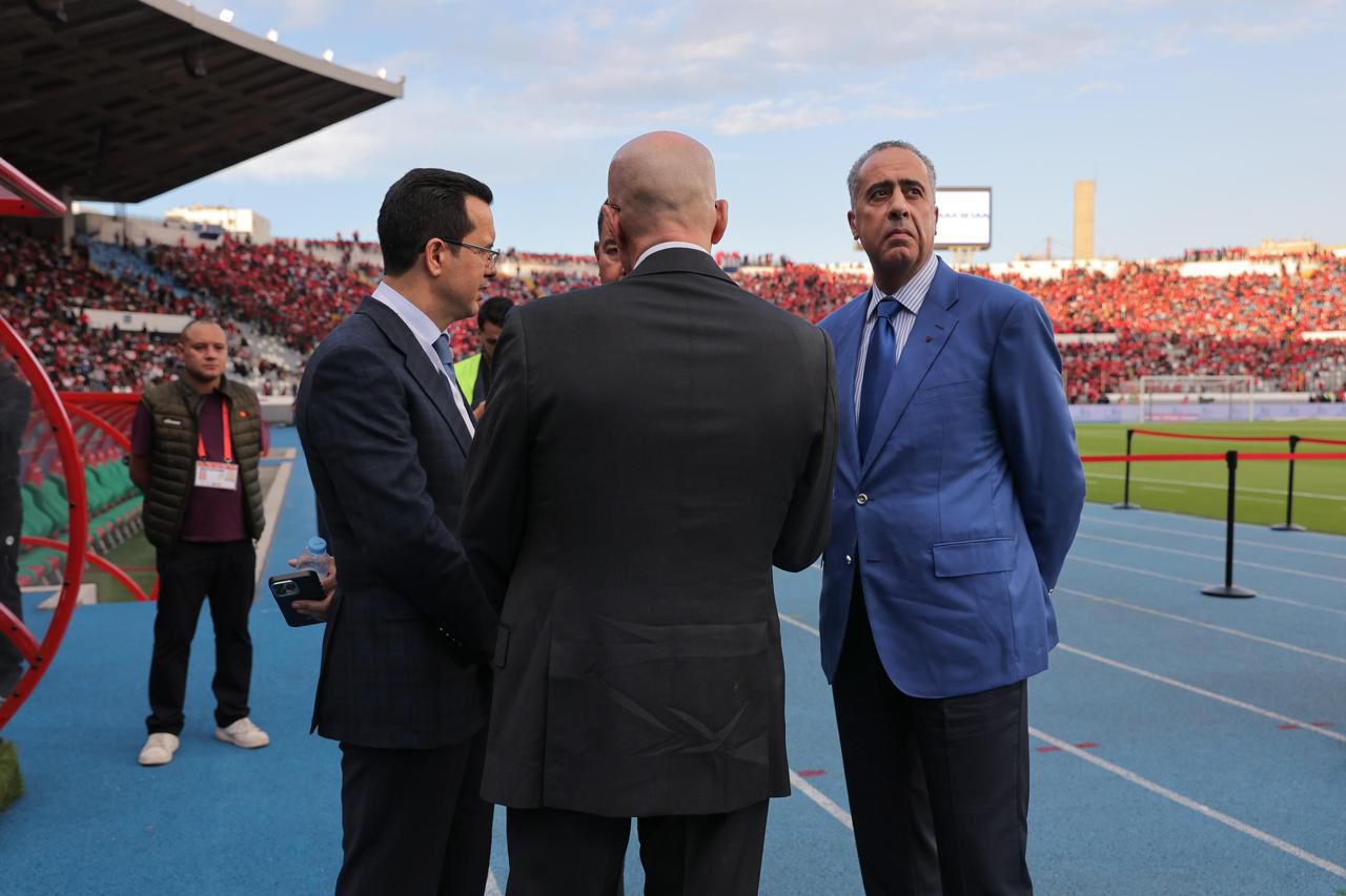 Abdellatif Hammouchi inspecte le dispositif de sécurité du derby casablancais