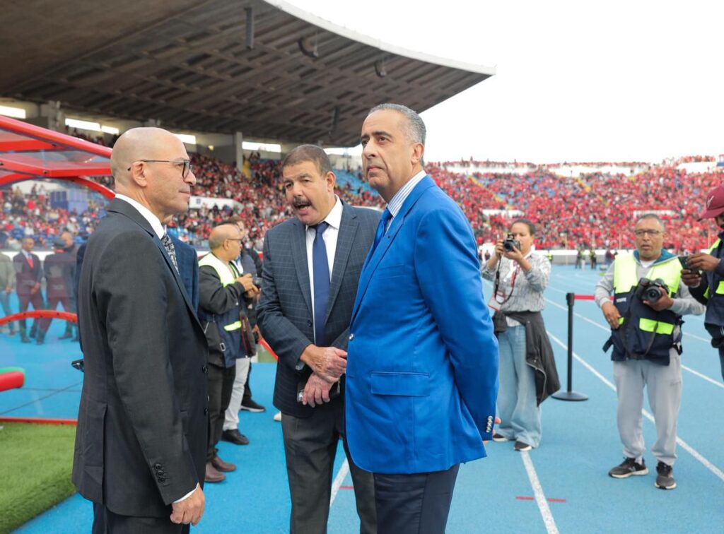 Abdellatif Hammouchi inspecte le dispositif de sécurité du derby casablancais 2 Hammouchi Derby 3