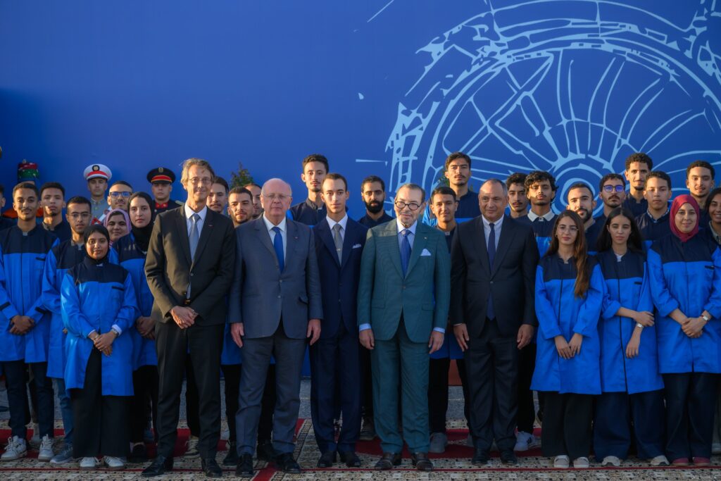 Mohammed VI lance le complexe « moteurs d’avions » de Safran, 2e site LEAP-1A au monde 3 M6 Safran Nouacer 4