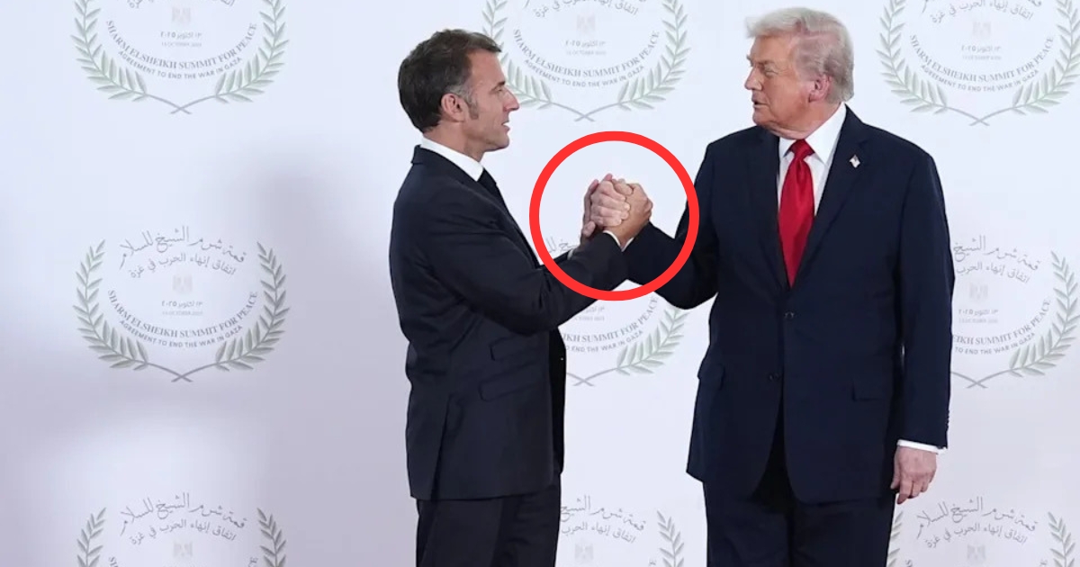 Sous la poignée de main, la menace ? Ce que Trump aurait murmuré à Macron en Égypte