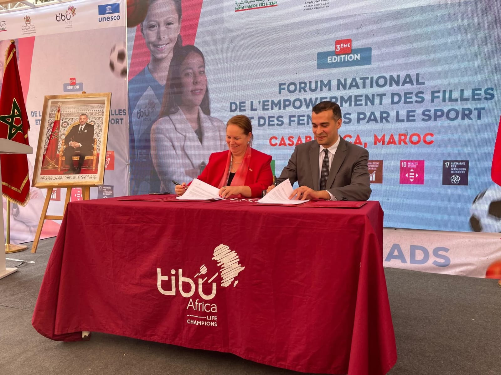 Tibu Africa et l’Ambassade du Canada célèbrent deux cinquanténaires fondateurs à travers le sport et l’autonomisation des femmes