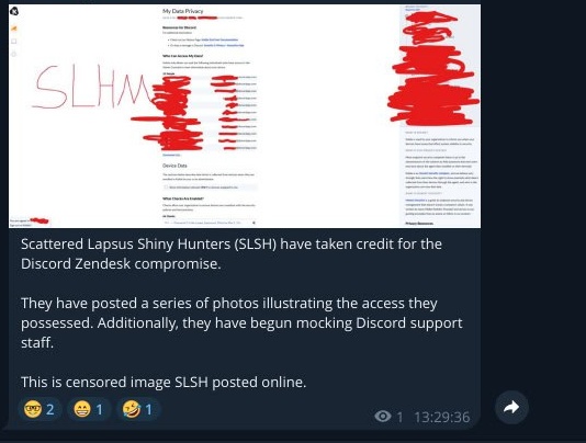 discord data breach hackers ids billing support chats