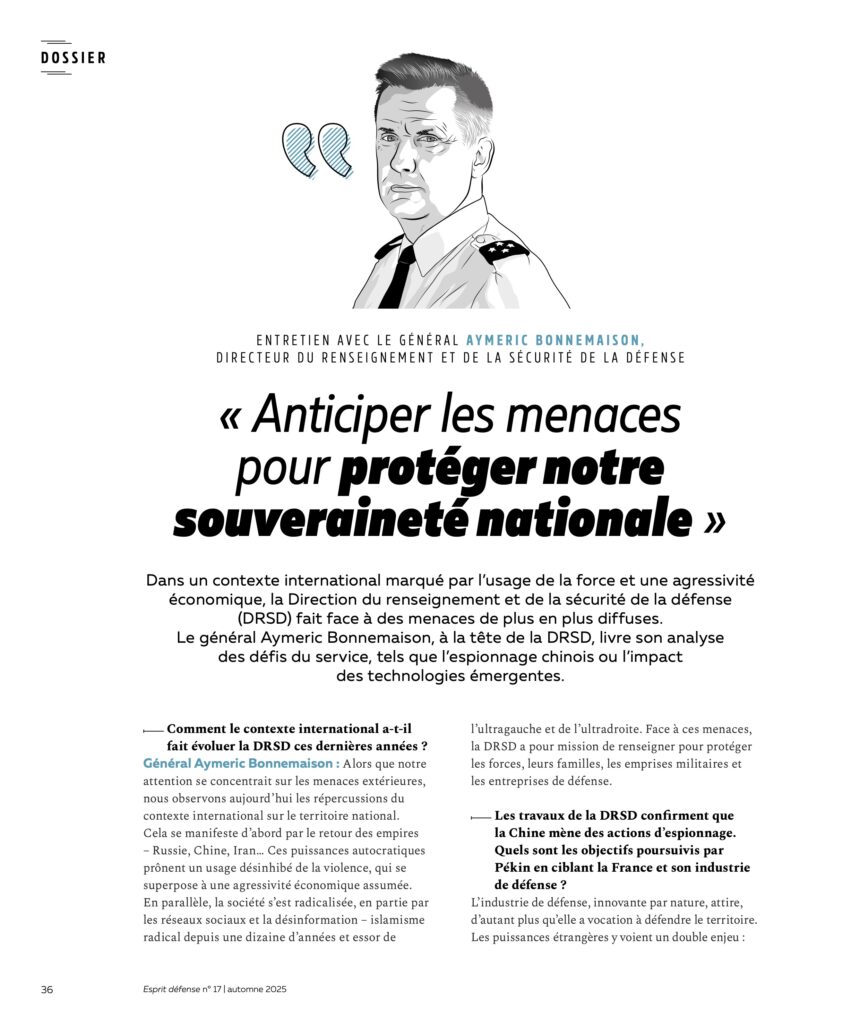 Esprit defense n° 17 Automne 2025 DRSD