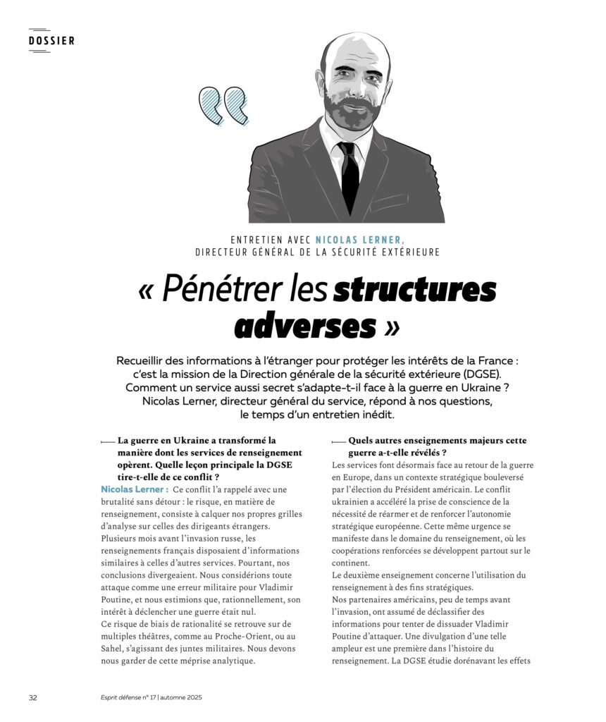 Esprit defense n° 17 Automne 2025 Lerner