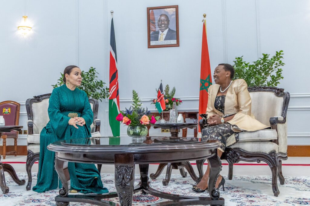 kenya 18 La Première Dame du Kenya offre un dîner en l’honneur de SAR la Princesse Lalla Asmaa