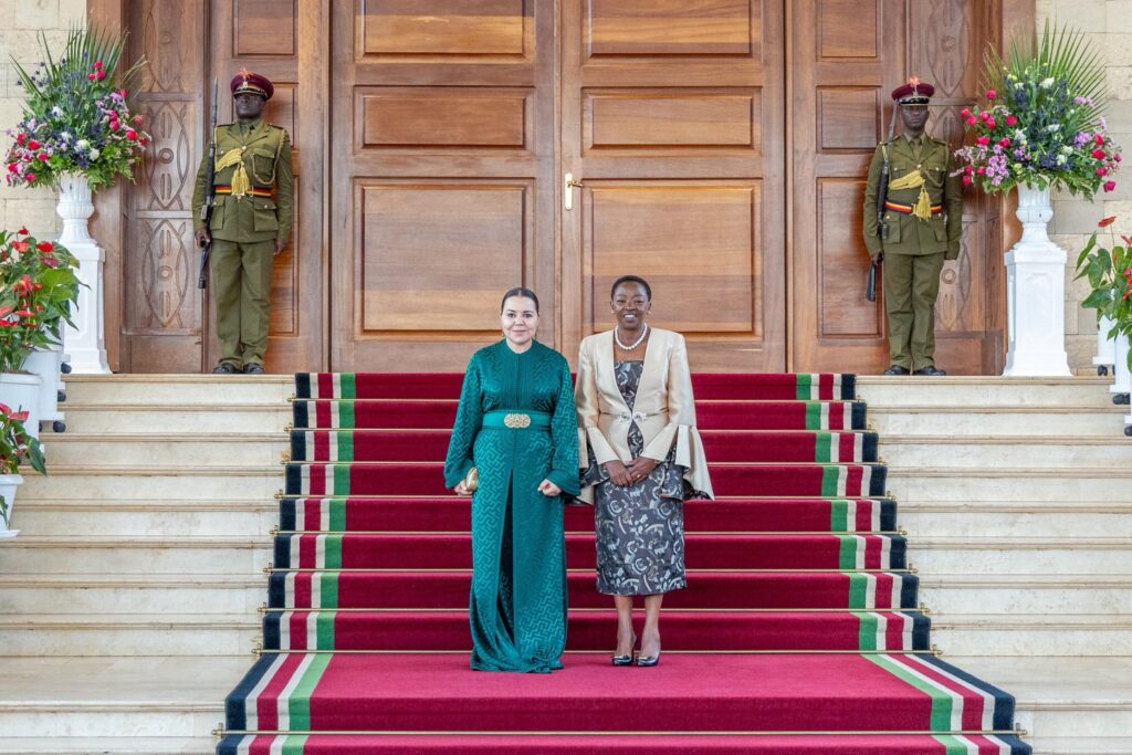 La Première Dame du Kenya offre un dîner en l’honneur de SAR la Princesse Lalla Asmaa 1 Lalla Asmaa Kenya 7