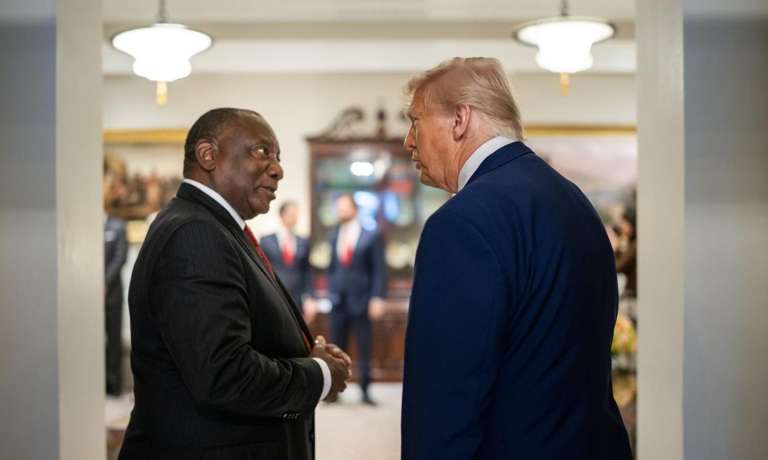 Trump Ramaphosa