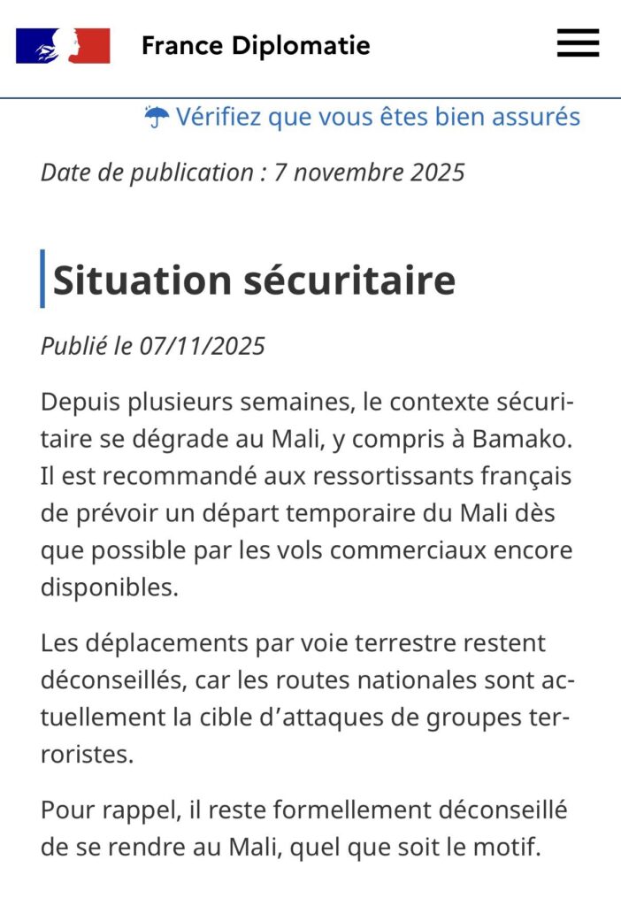 La France appelle ses ressortissants à quitter le Mali 1 img 2848