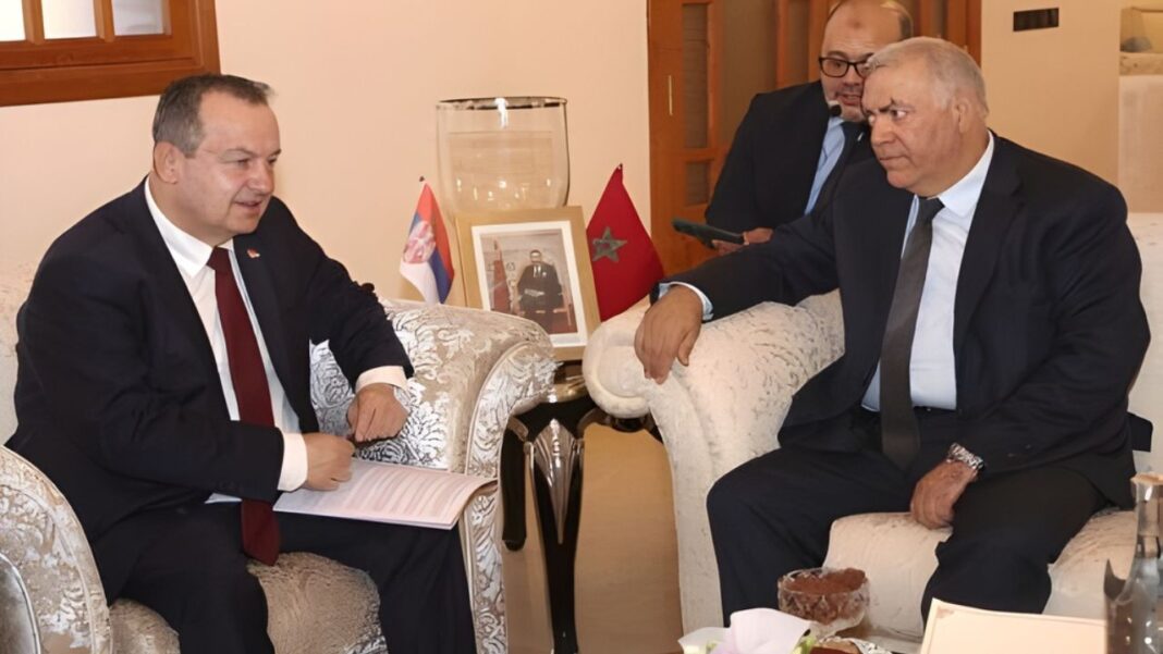 M. Laftit s’entretient à Marrakech avec son homologue serbe