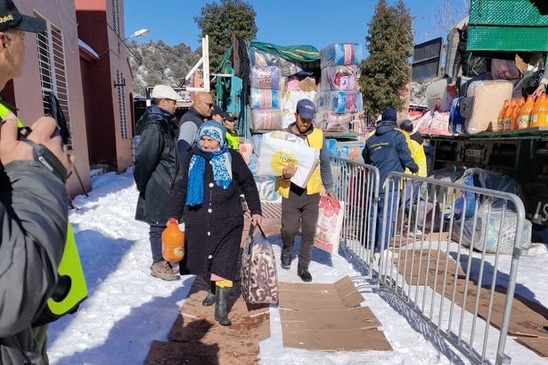 Mobilisation intemperies Maroc 6