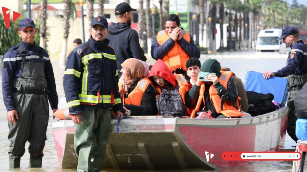 Ksar El-Kébir : évacuations en cours après la crue de l’oued Loukkos 1 96