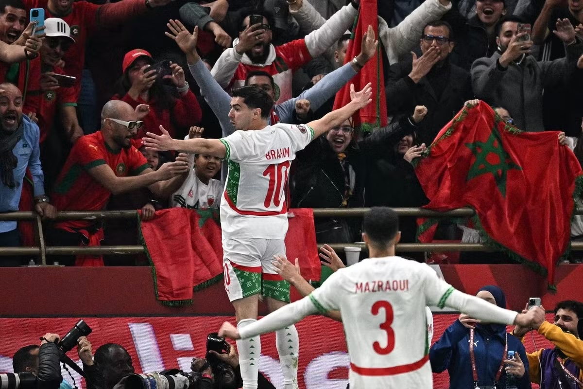 brahim diaz 28 CAN 2025 : le Maroc se qualifie pour les demi-finales en battant le Cameroun (2-0)