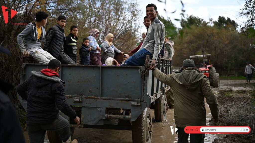 Ksar El-Kébir : évacuations en cours après la crue de l’oued Loukkos 3 Ksar 2