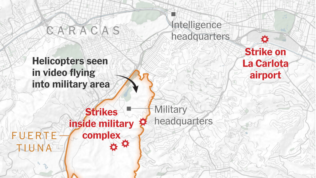 Cartes, vidéos et photos : comment la capture de Maduro s’est déroulée