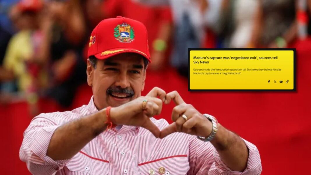 Sky News : Maduro aurait négocié son exfiltration avec Washington, selon l’opposition vénézuélienne