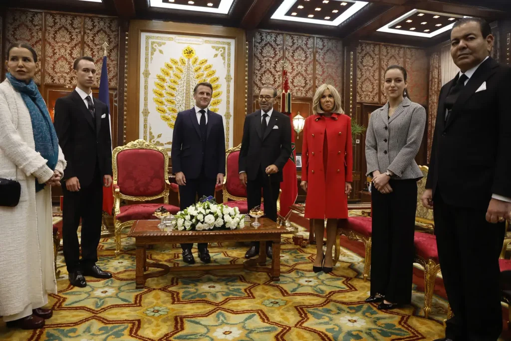 Lalla Khadija Visite Macron 1