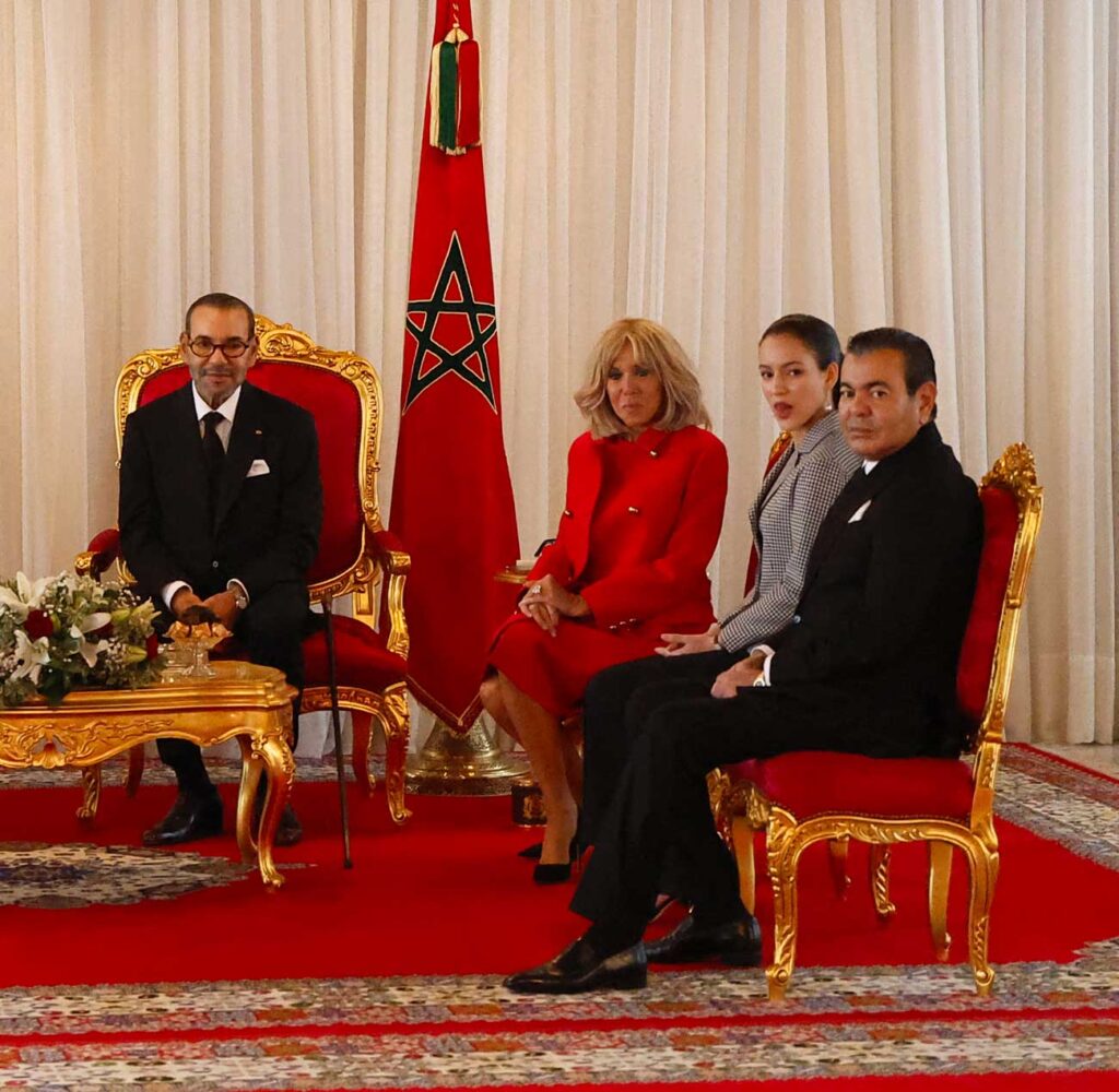 Lalla Khadija Visite Macron 16