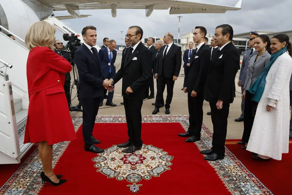 Lalla Khadija Visite Macron 2