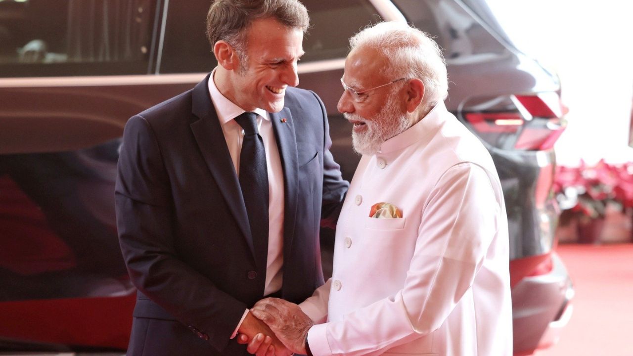emmanuel macron 26 Inde-France : Macron annonce un « partenariat stratégique global spécial »