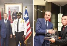 M. Hammouchi reçoit le chef de la police du Libéria et l’ambassadeur d’Indonésie