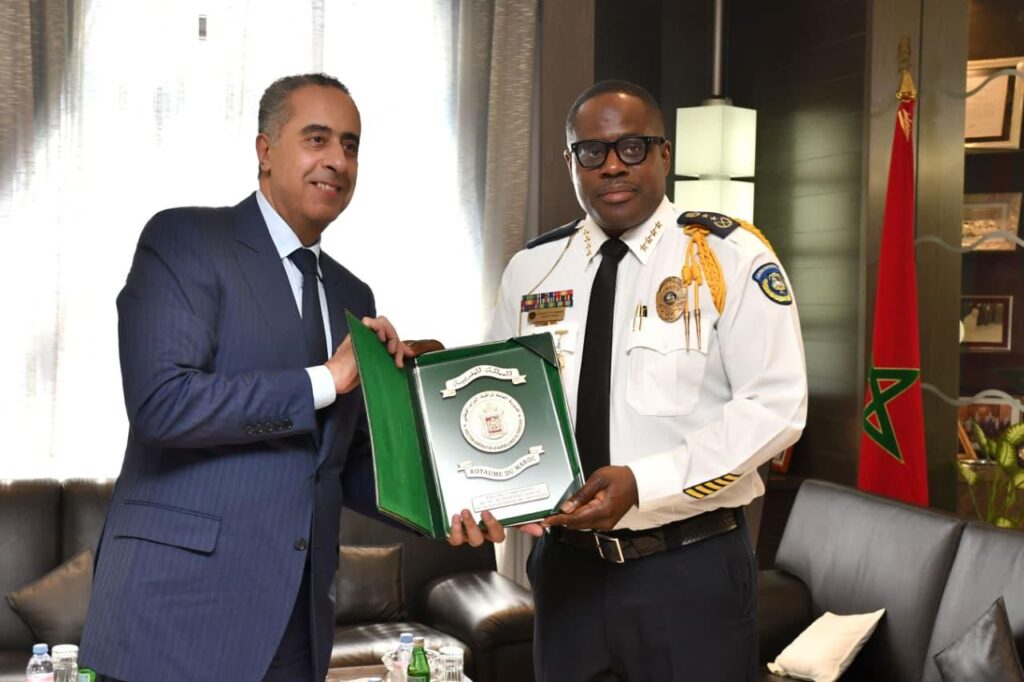 M. Hammouchi reçoit le chef de la police du Libéria et l’ambassadeur d’Indonésie 2 Hammouchi Liberia 3