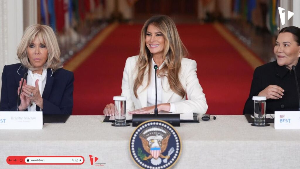 Retour en images de la participation de SAR la Princesse Lalla Hasnaa au sommet de la Maison Blanche 12 Lalla Hasnaa Melania Trump 1 1