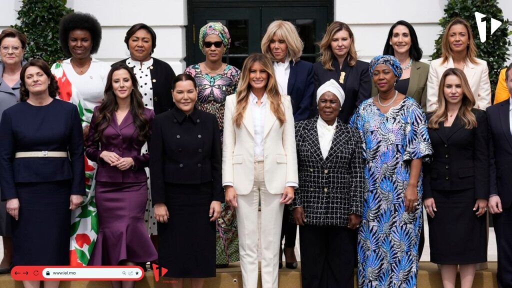 Retour en images de la participation de SAR la Princesse Lalla Hasnaa au sommet de la Maison Blanche 16 Lalla Hasnaa Melania Trump 10 1