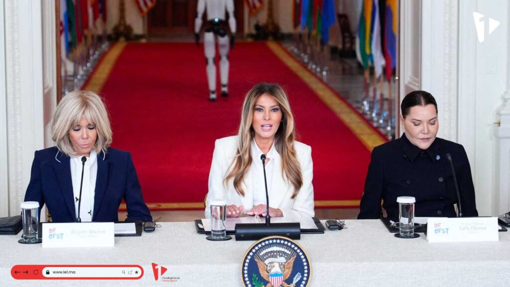 Lalla Hasnaa Melania Trump 11