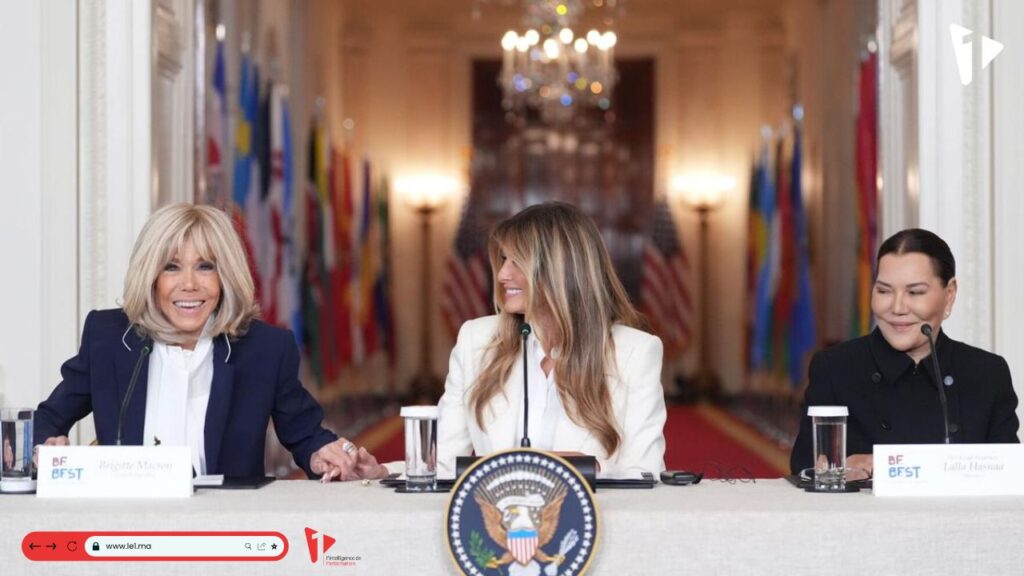 Lalla Hasnaa Melania Trump 3