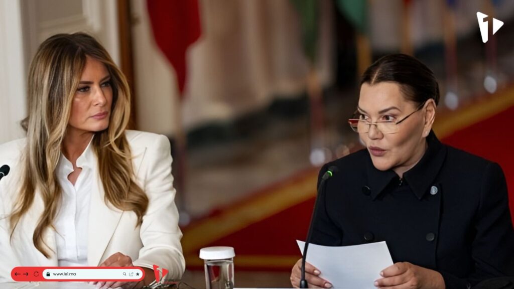 Lalla Hasnaa Melania Trump 7