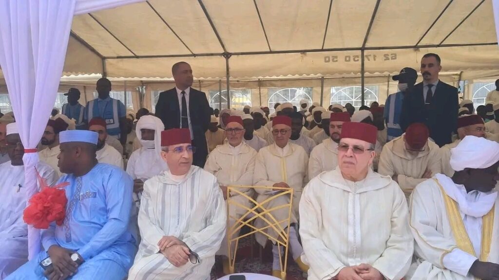 Tchad : La Mosquée Mohammed VI inaugurée à N’Djamena, symbole du renforcement des liens spirituels entre le Maroc et le Tchad 1 Tchad 🇹🇩 Religion La grande mosquee Mosquee Mohammed VI de NDjamena a ete officiellement i 2