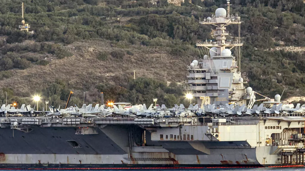 USS Gerald R Ford Crete