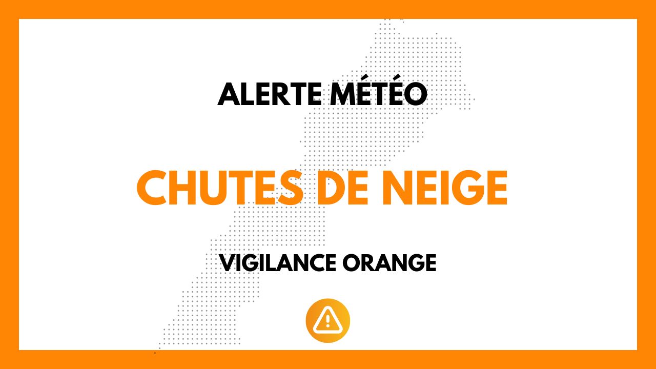 Alerte météo : chutes de neige attendues mardi et mercredi dans plusieurs provinces du Royaume