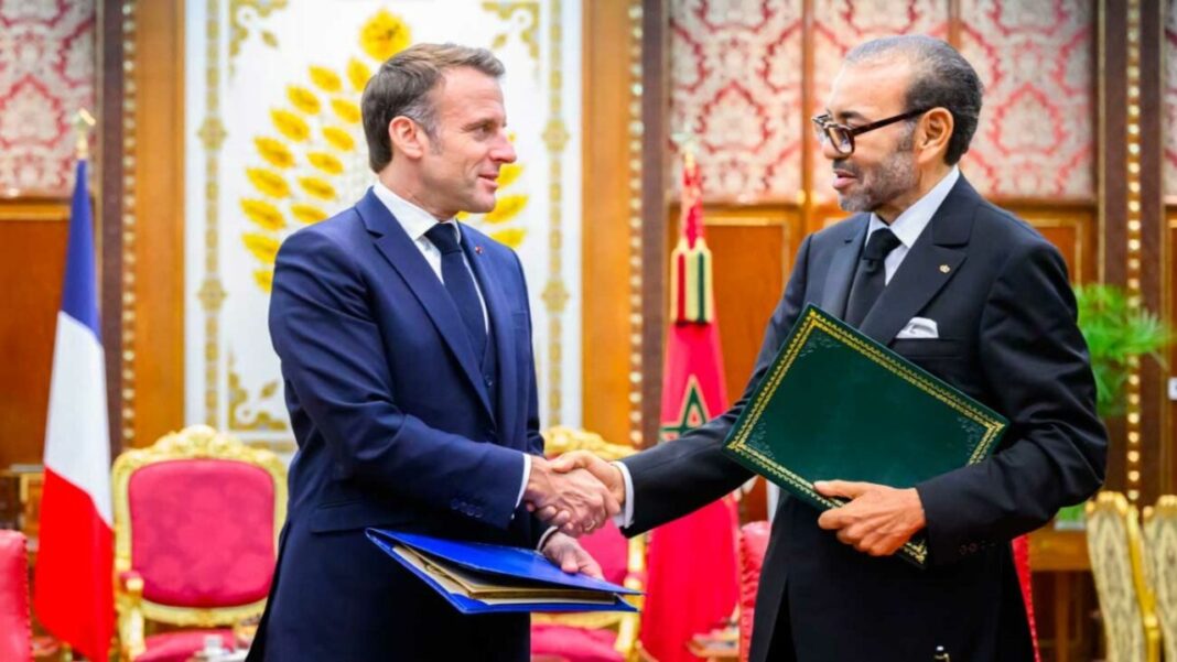 Visite attendue du Roi Mohammed VI à Paris : le traité qui doit sceller la nouvelle ère franco-marocaine Visite attendue du Roi Mohammed VI à Paris : le traité qui doit sceller la nouvelle ère franco-marocaine