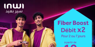 Fiber Boost : d’un simple clic, boostez temporairement votre débit Fibre inwi