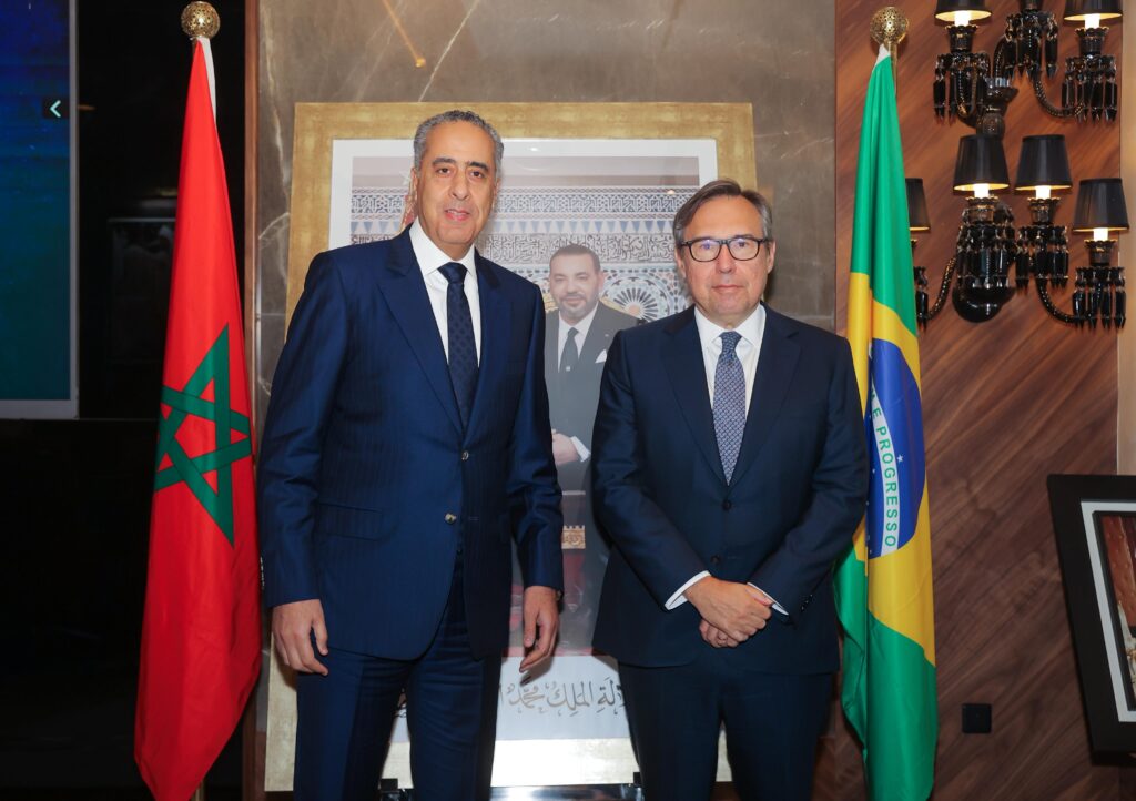 Abdellatif Hammouchi reçoit l’ambassadeur du Brésil au Maroc 1 Hammouchi Bresil 2