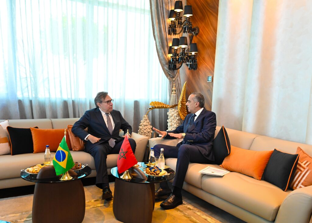 Abdellatif Hammouchi reçoit l’ambassadeur du Brésil au Maroc 2 Hammouchi Bresil 3